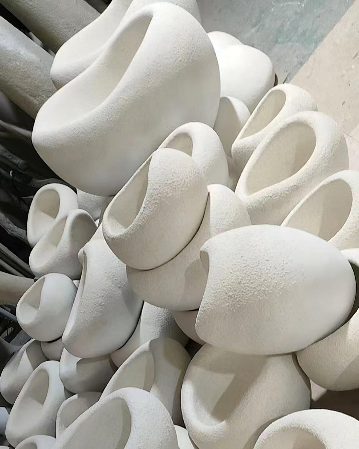 Kroonluchter Wabi-Sabi kiezelvormige Cluster Organische Vorm Minimalistische Kunst