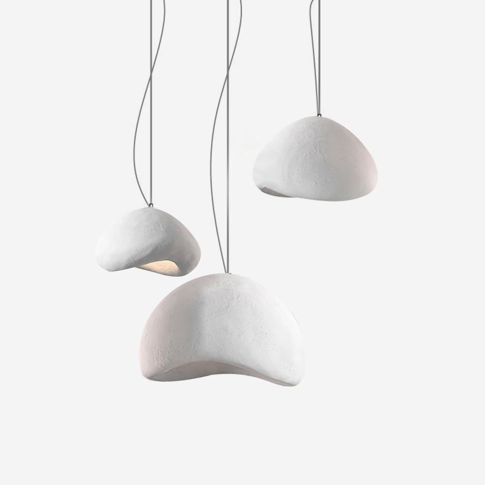 Kroonluchter Wabi-Sabi kiezelvormige Cluster Organische Vorm Minimalistische Kunst