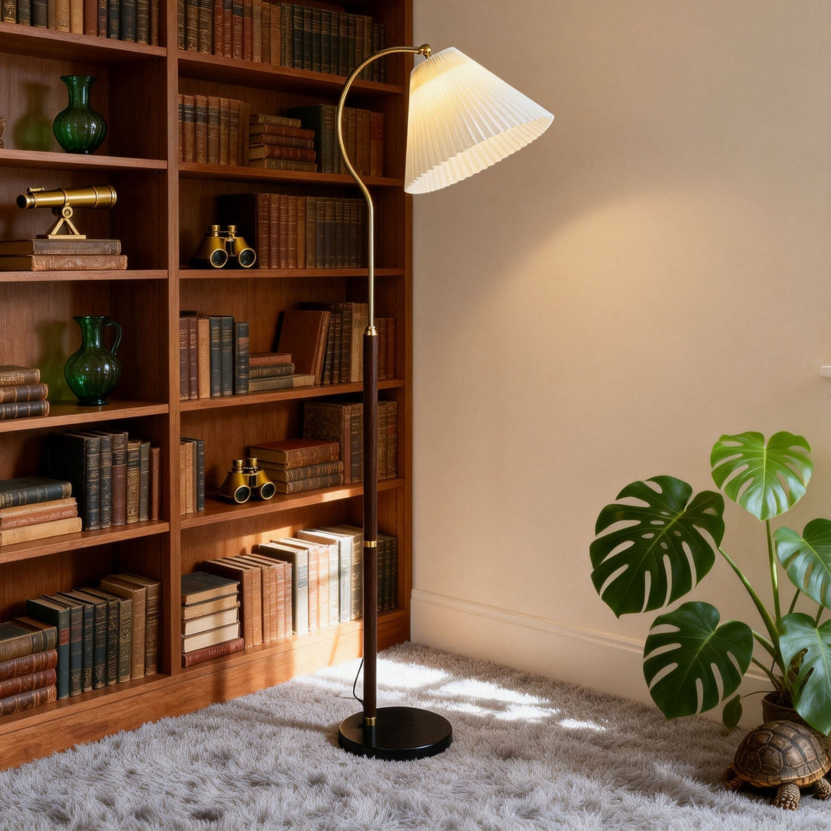 Viraalina vloerlamp met nek