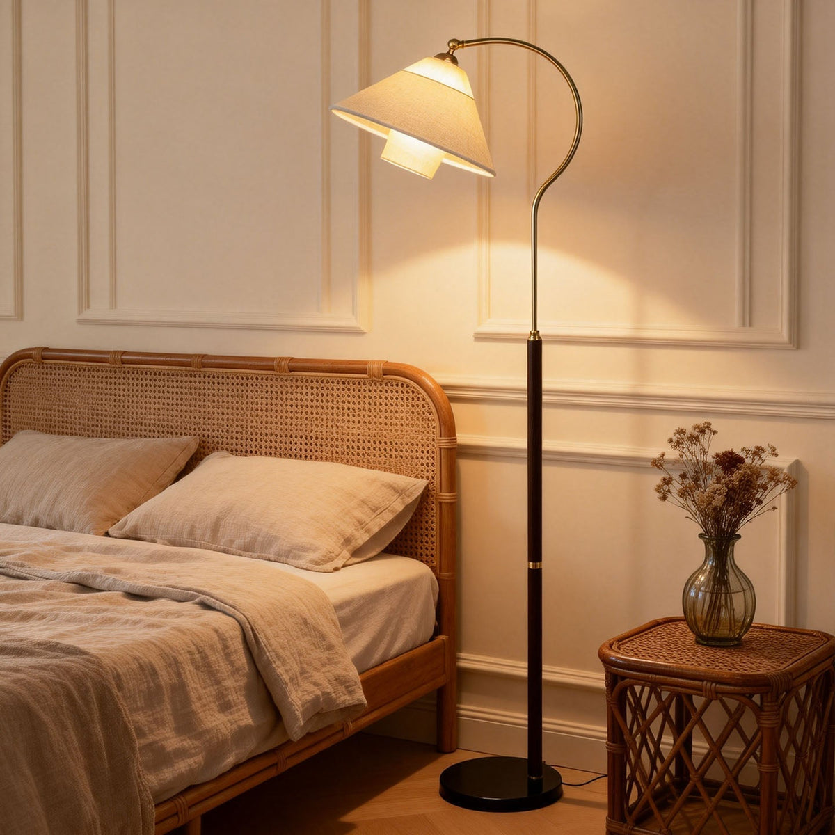 Viraalina vloerlamp met nek