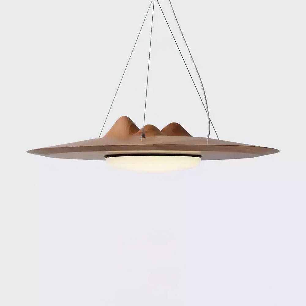 Vathea Premium Noordse kunst hanglamp van hout