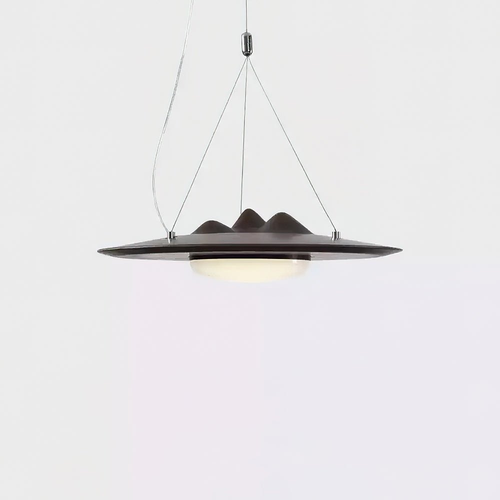 Vathea Premium Noordse kunst hanglamp van hout