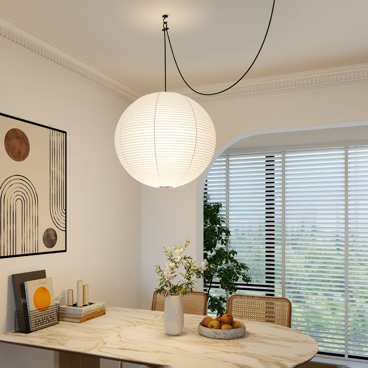 Kalemu Vintage hanglamp van muzelijn papier