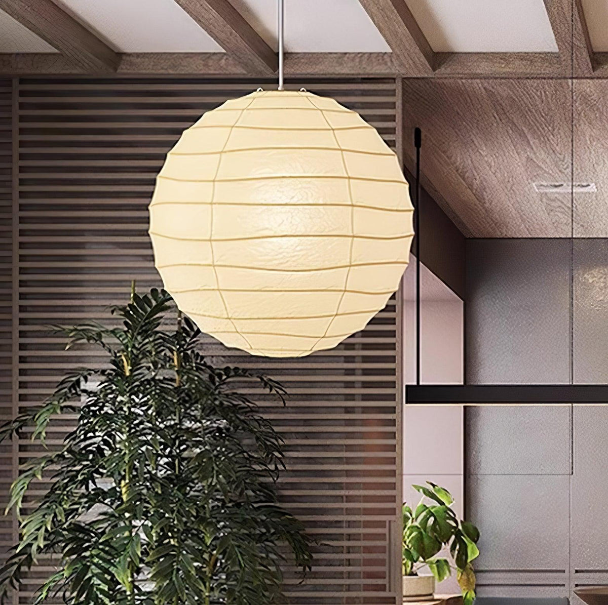 Lunalora Vintage hanglamp van papier
