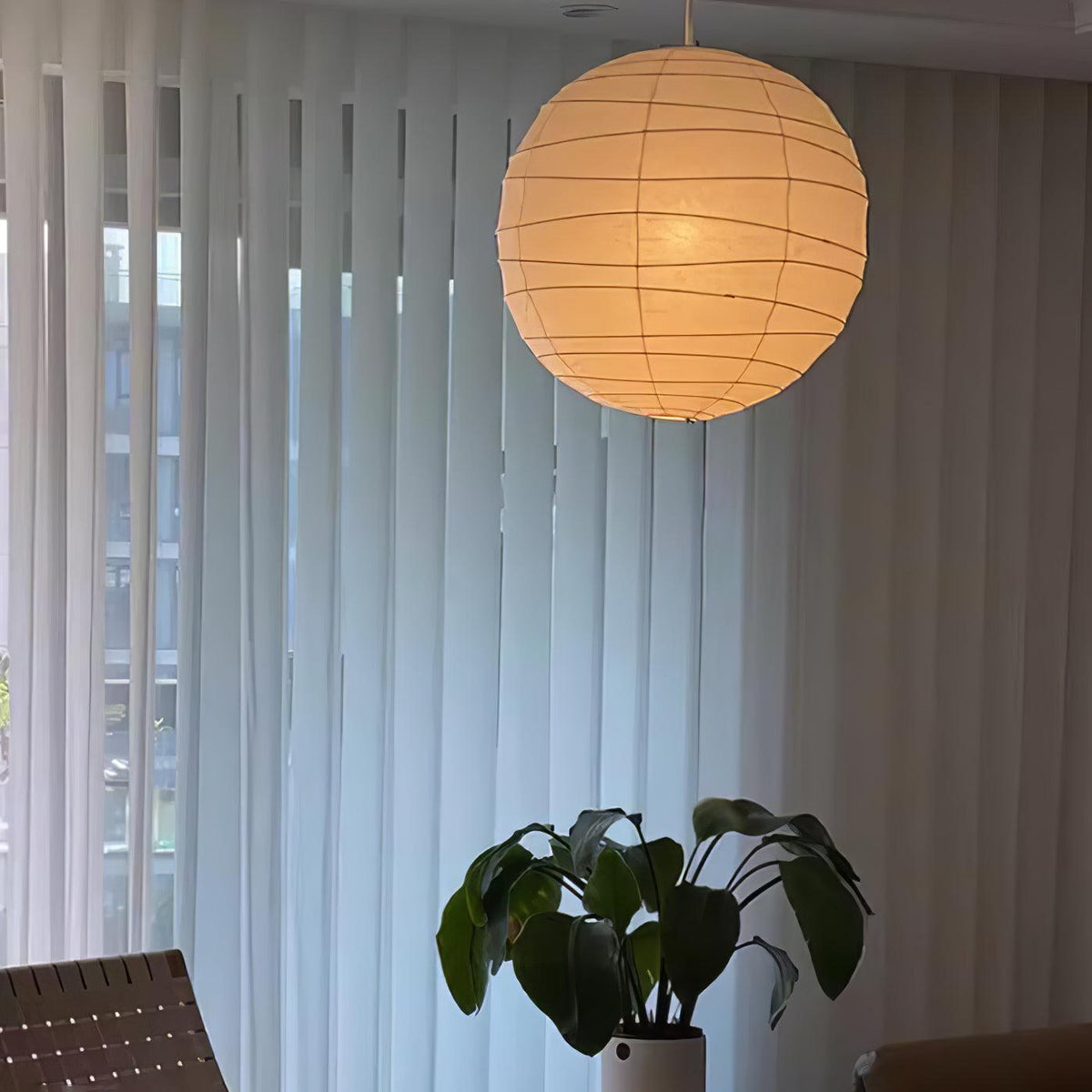 Lunalora Vintage hanglamp van papier