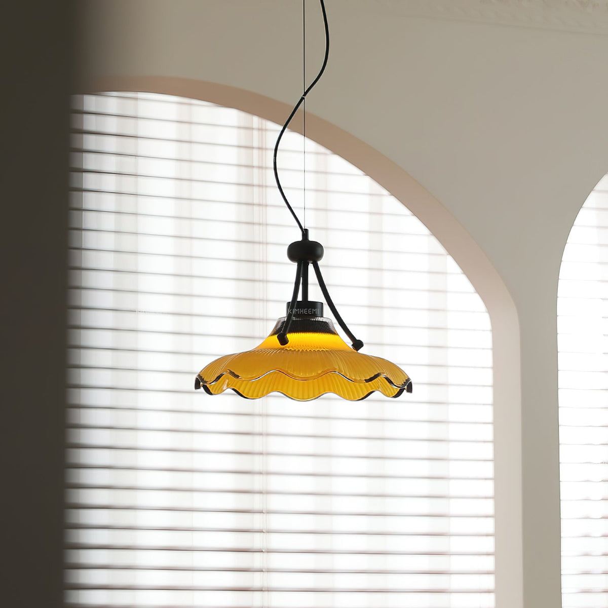 Vitrina hanglamp Geel