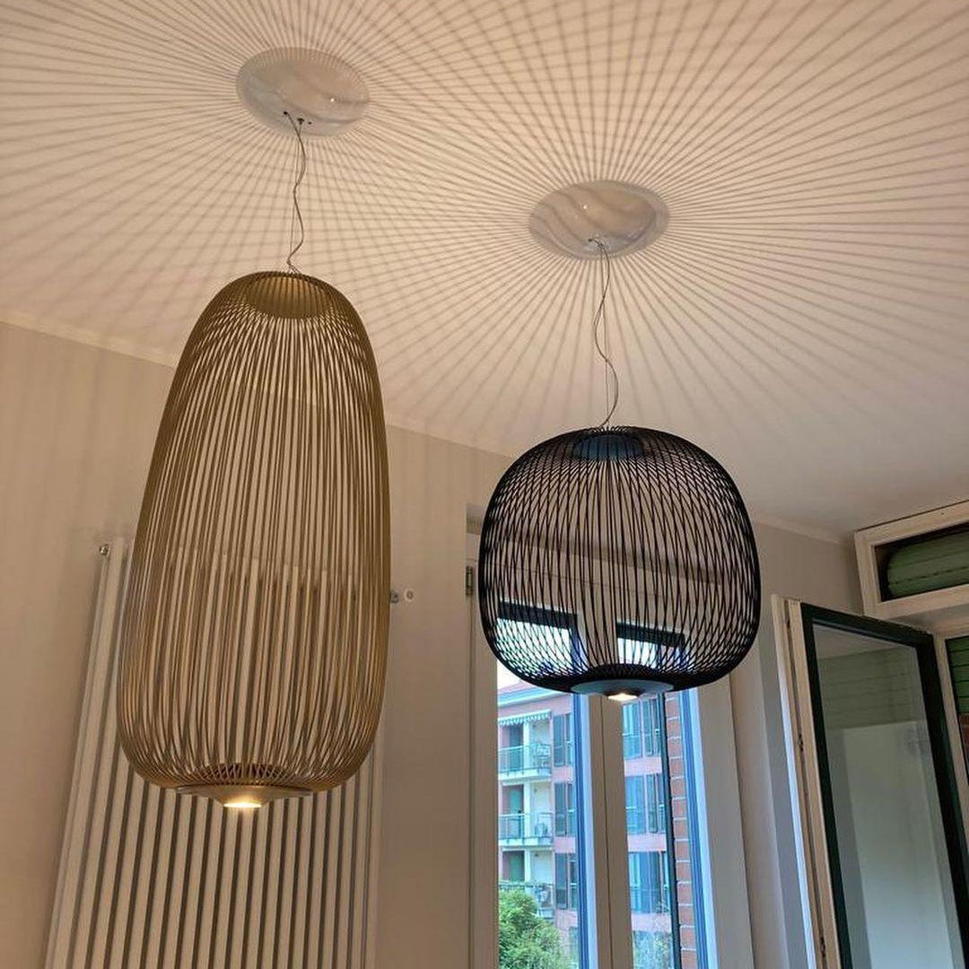 Lumio Lightweight Spokes Cage hanglamp
