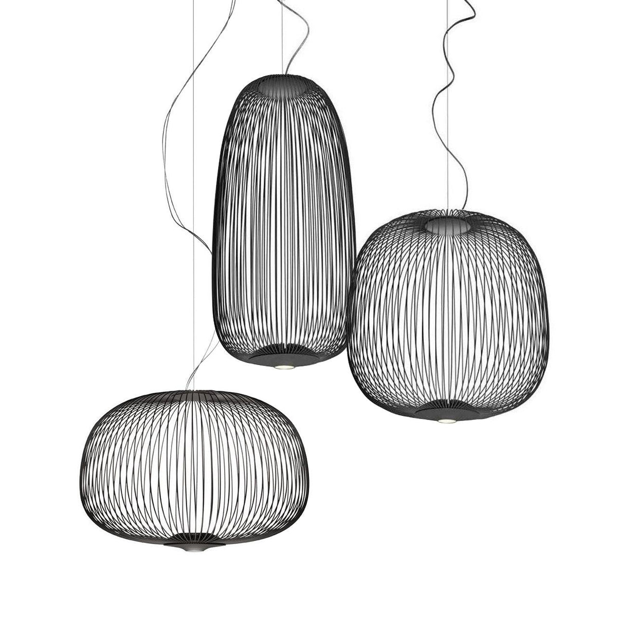 Lumio Lightweight Spokes Cage hanglamp