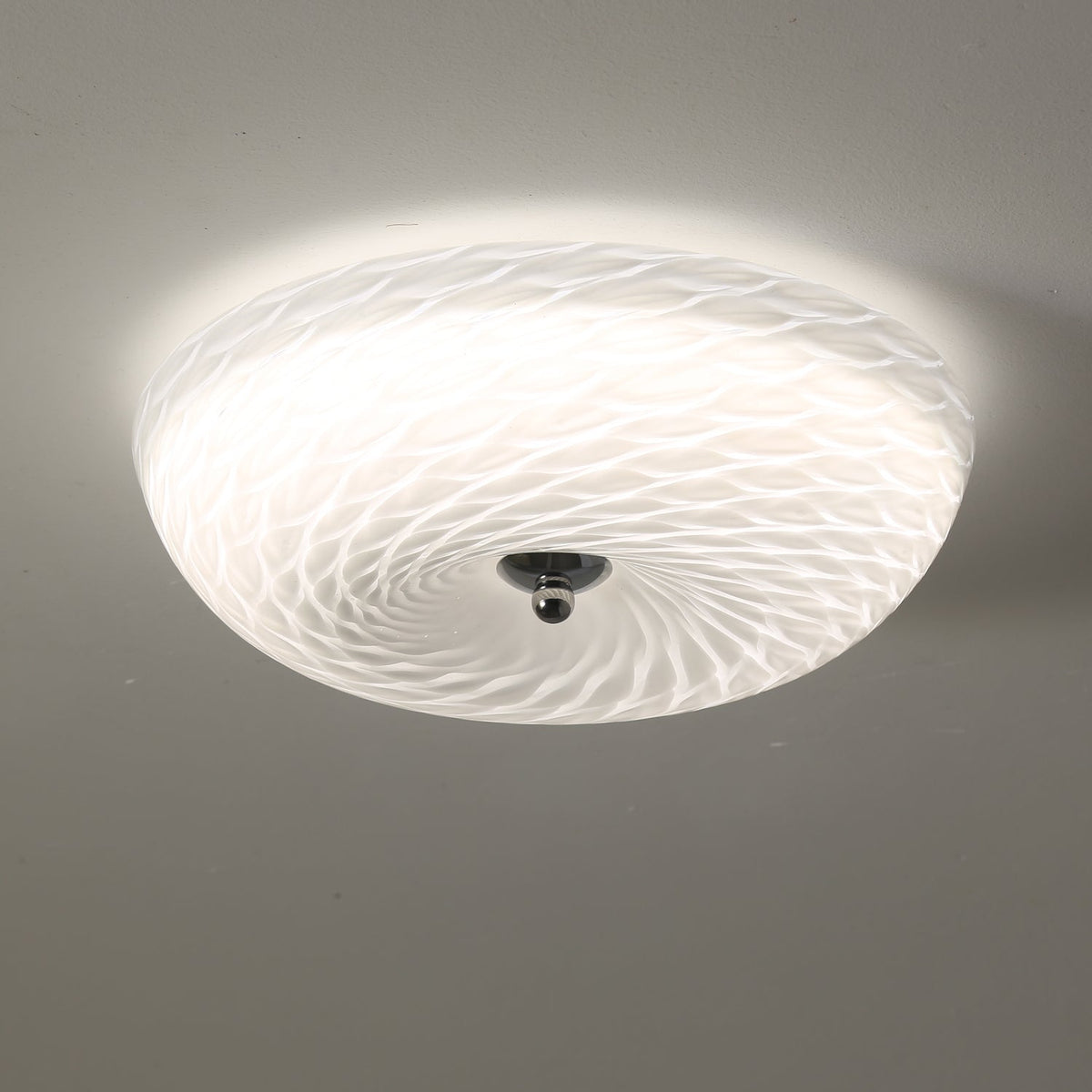 Comarion Moderne minimalistische kunstglas plafondlamp van glas