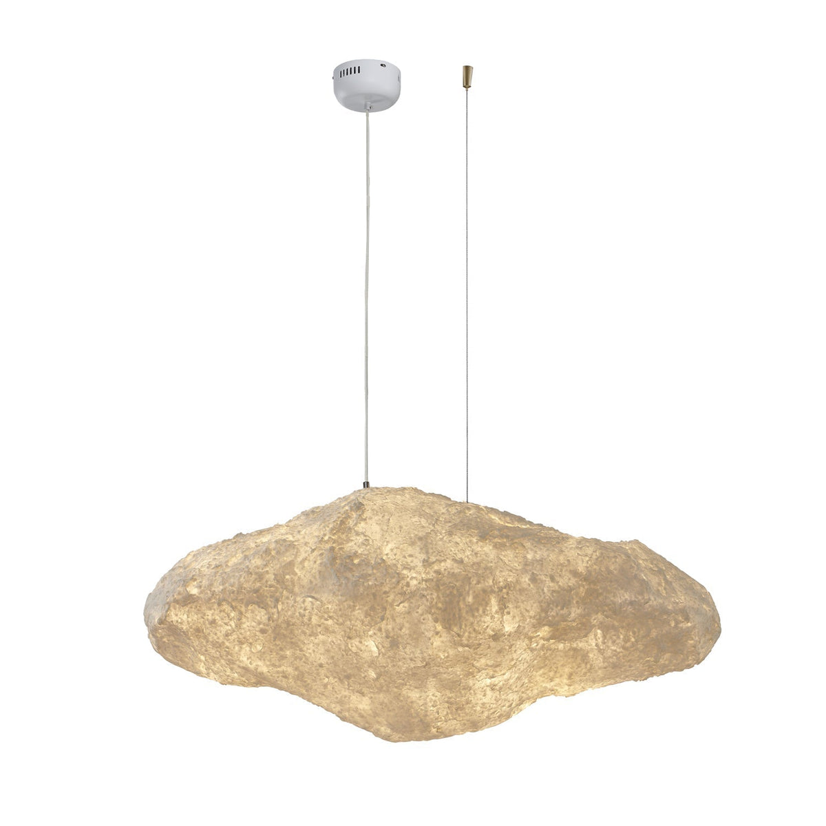 Elliros Textured Paper Pulp hanglamp
