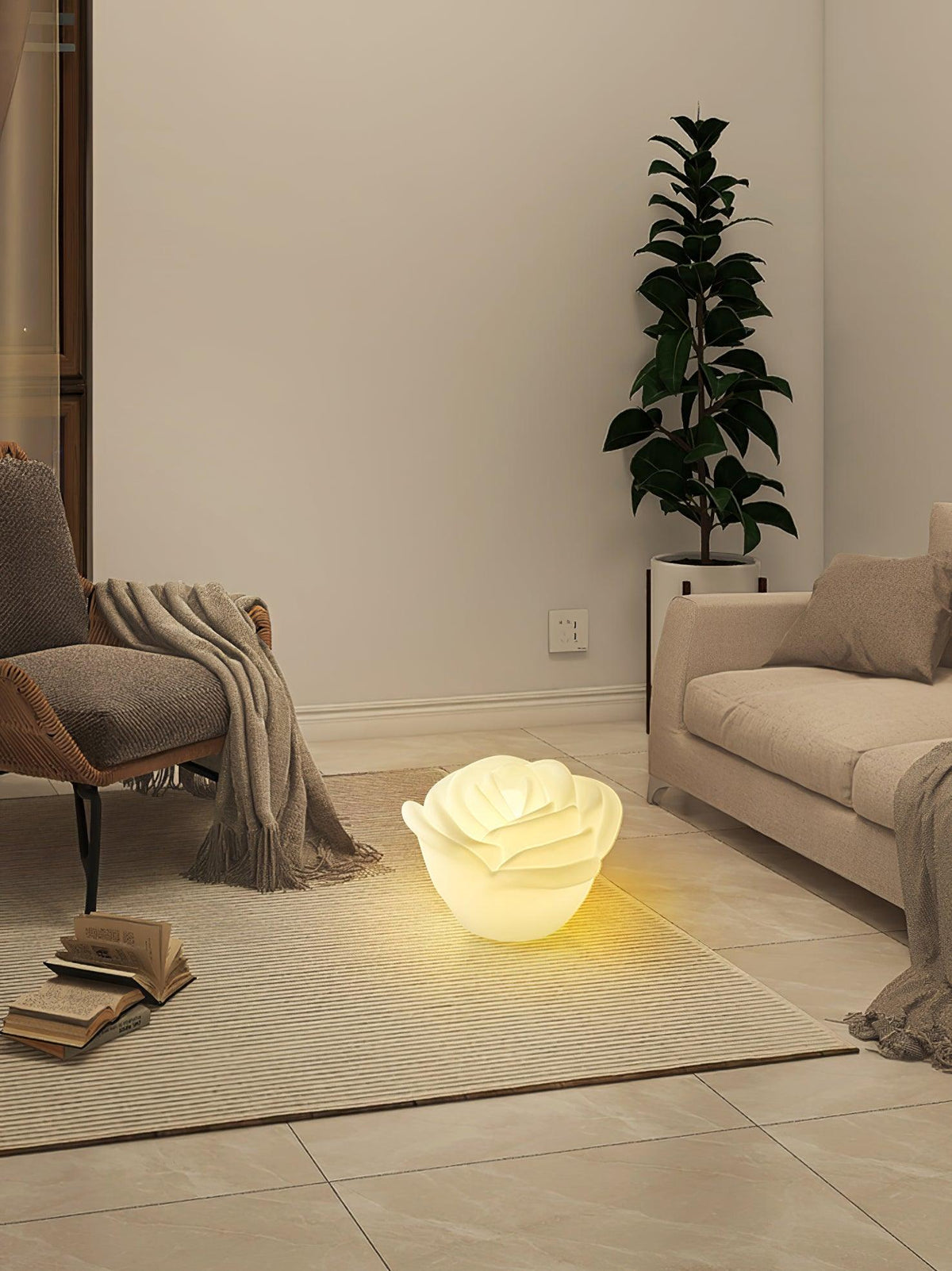 Rosebud elegante tafellamp