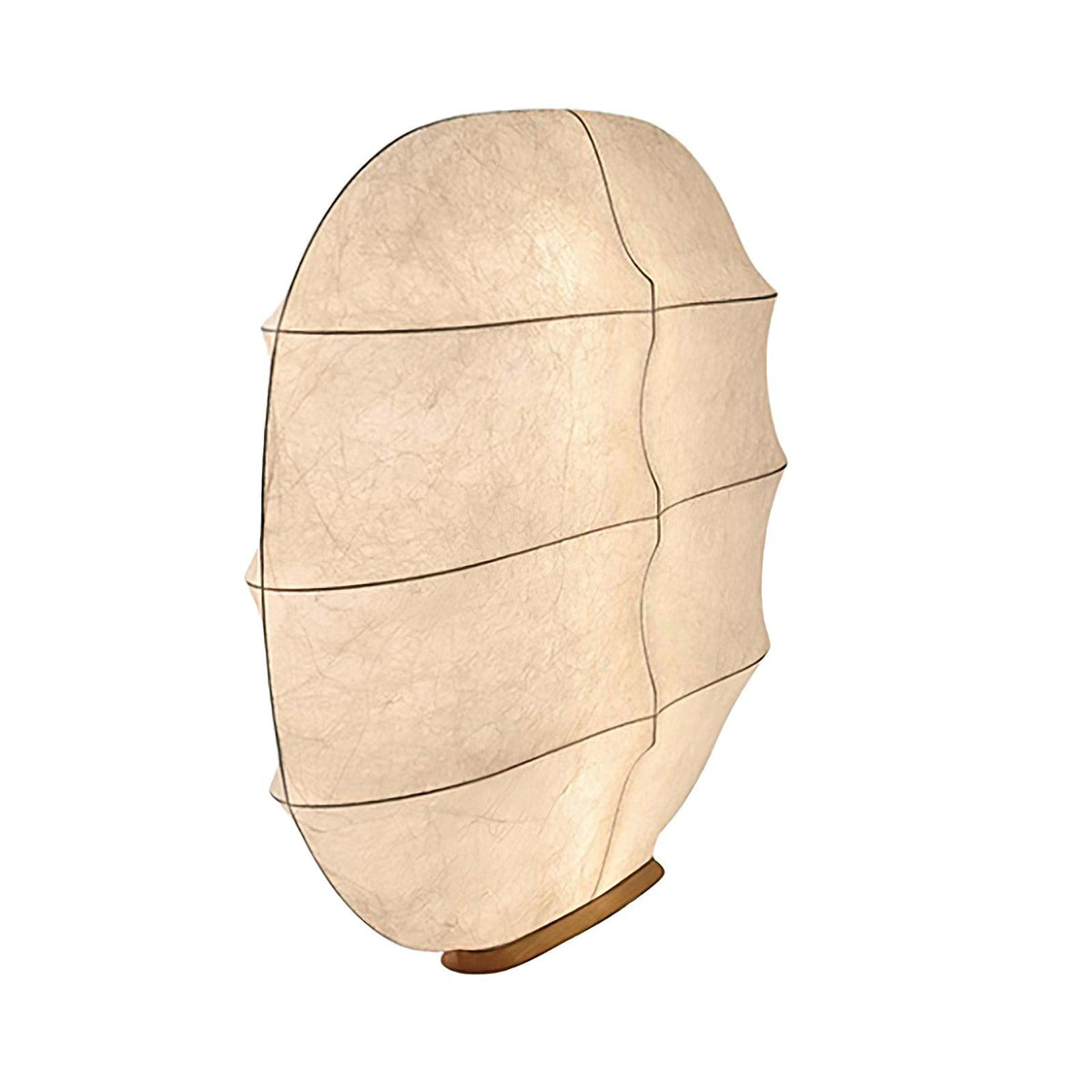 Lylaeos wandlamp met organische vorm in imitatie zijde