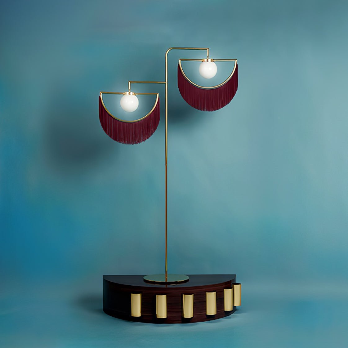 Dexe moderne vloerlamp in roze