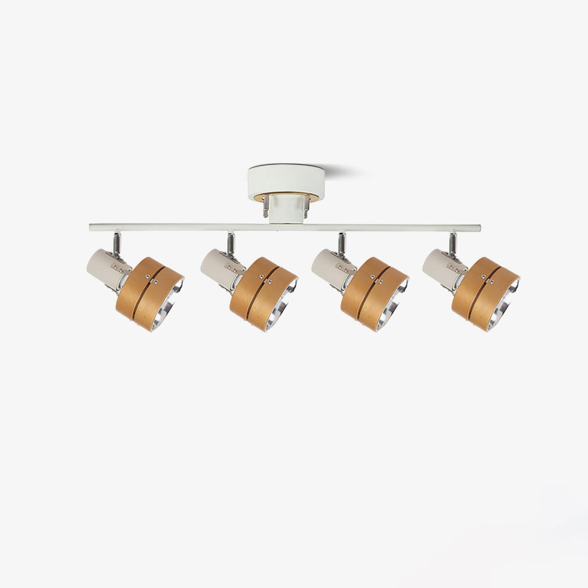 Elsorila elegantie aanpasbare spot plafondlamp van hout