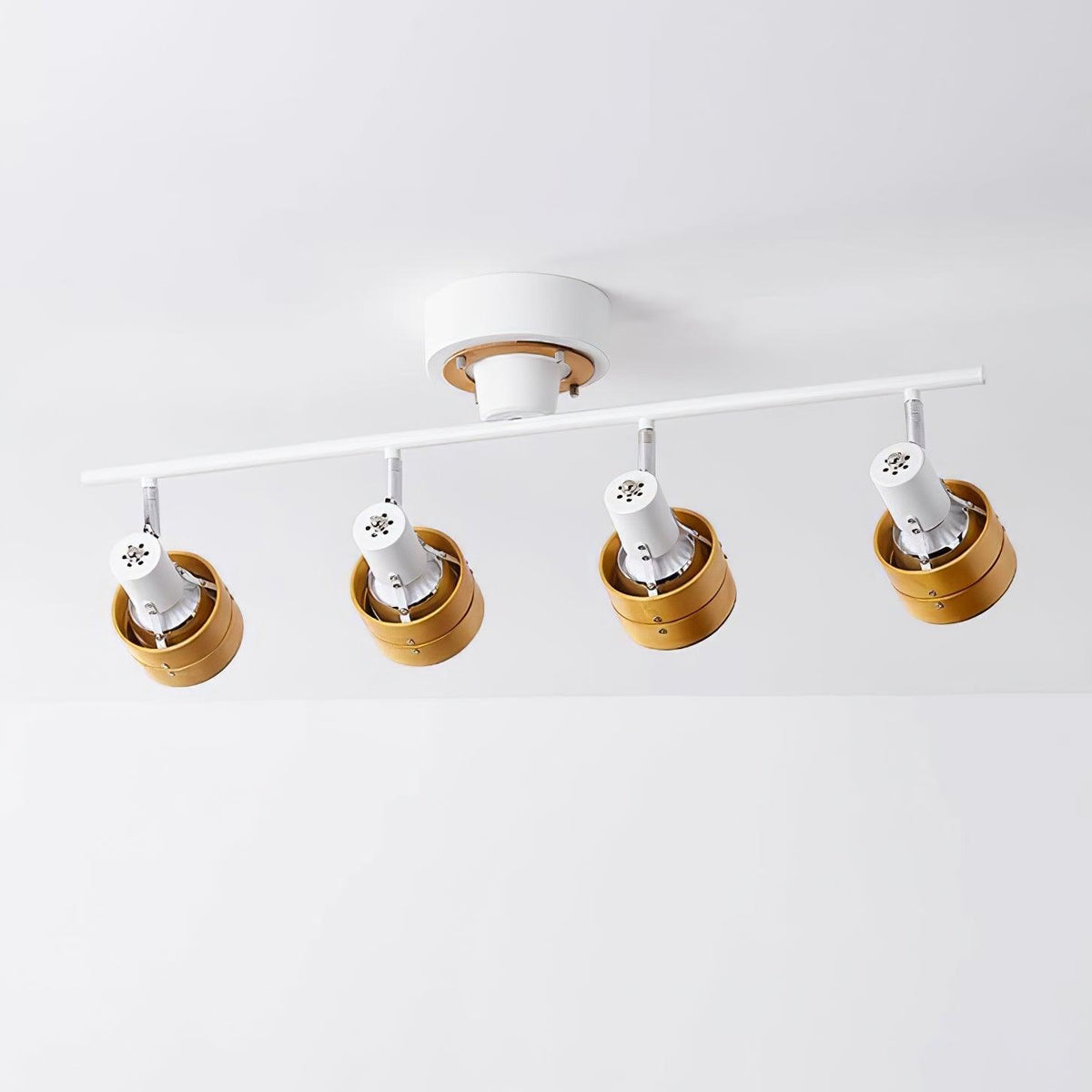 Elsorila elegantie aanpasbare spot plafondlamp van hout