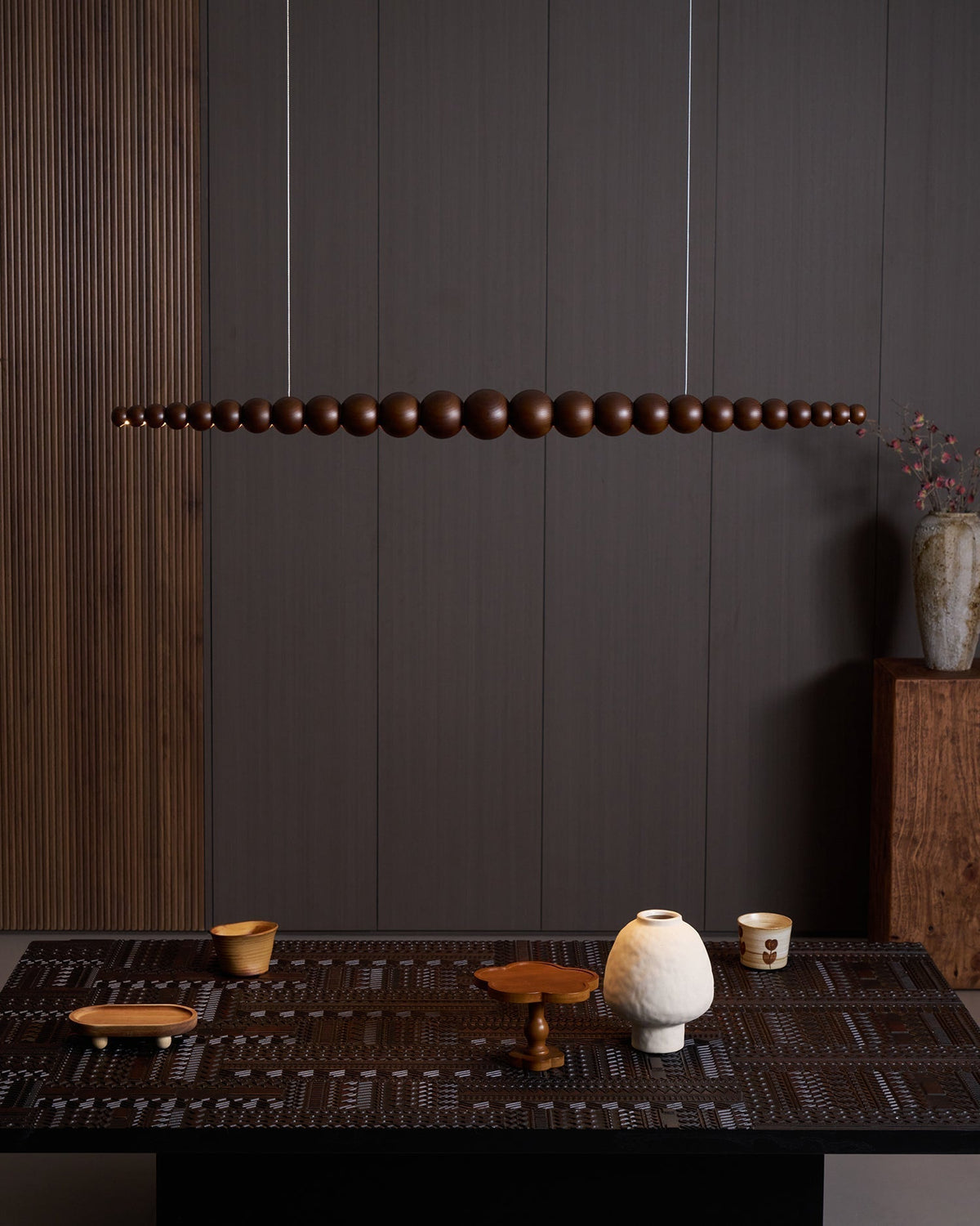 Orlanre houten minimalistische hanglamp