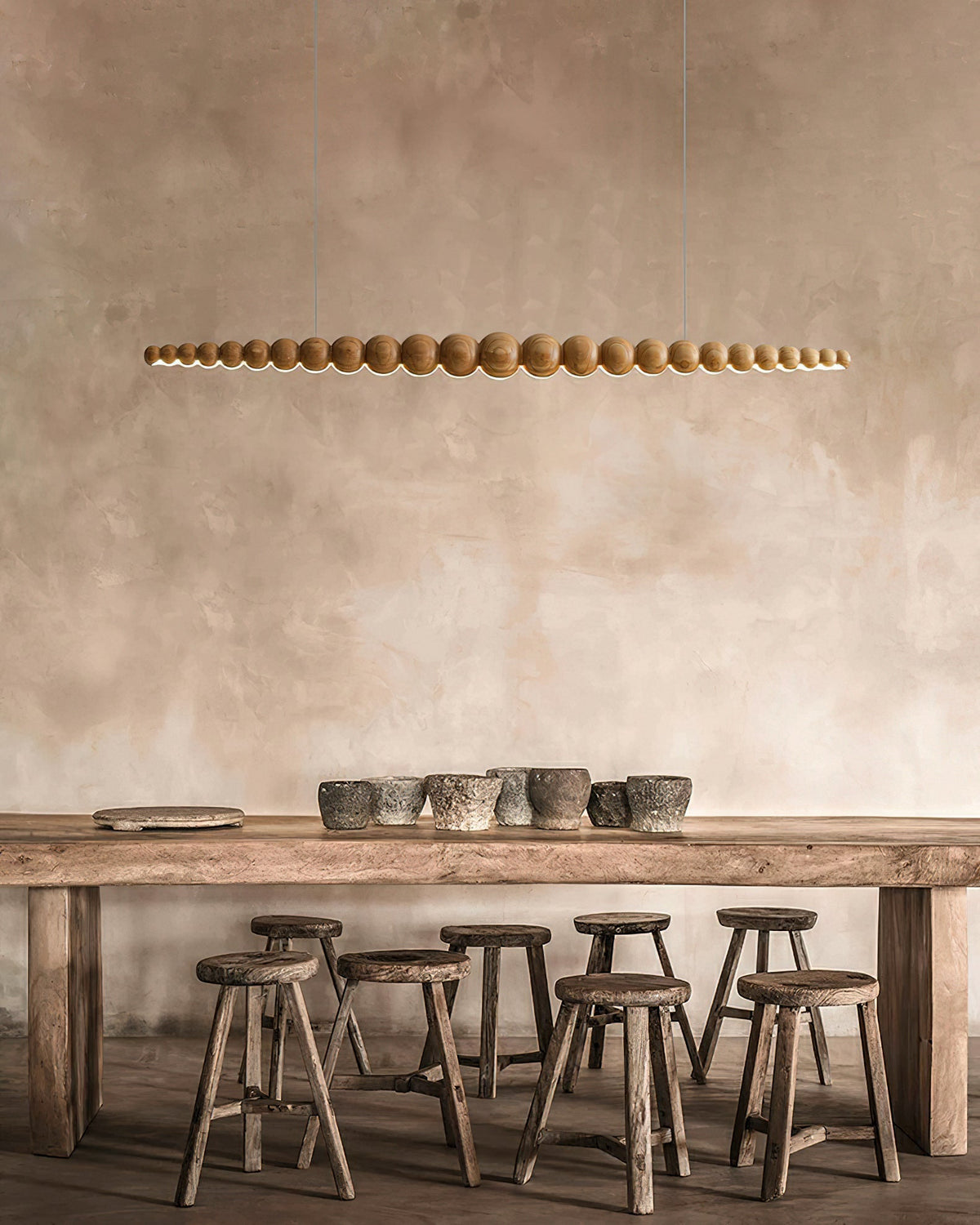 Orlanre houten minimalistische hanglamp