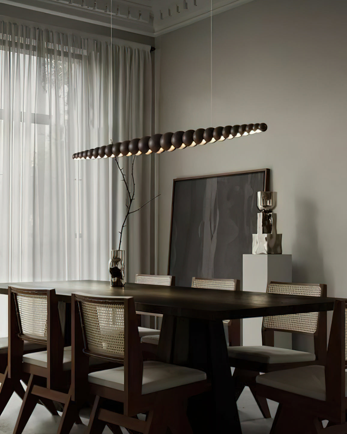 Orlanre houten minimalistische hanglamp