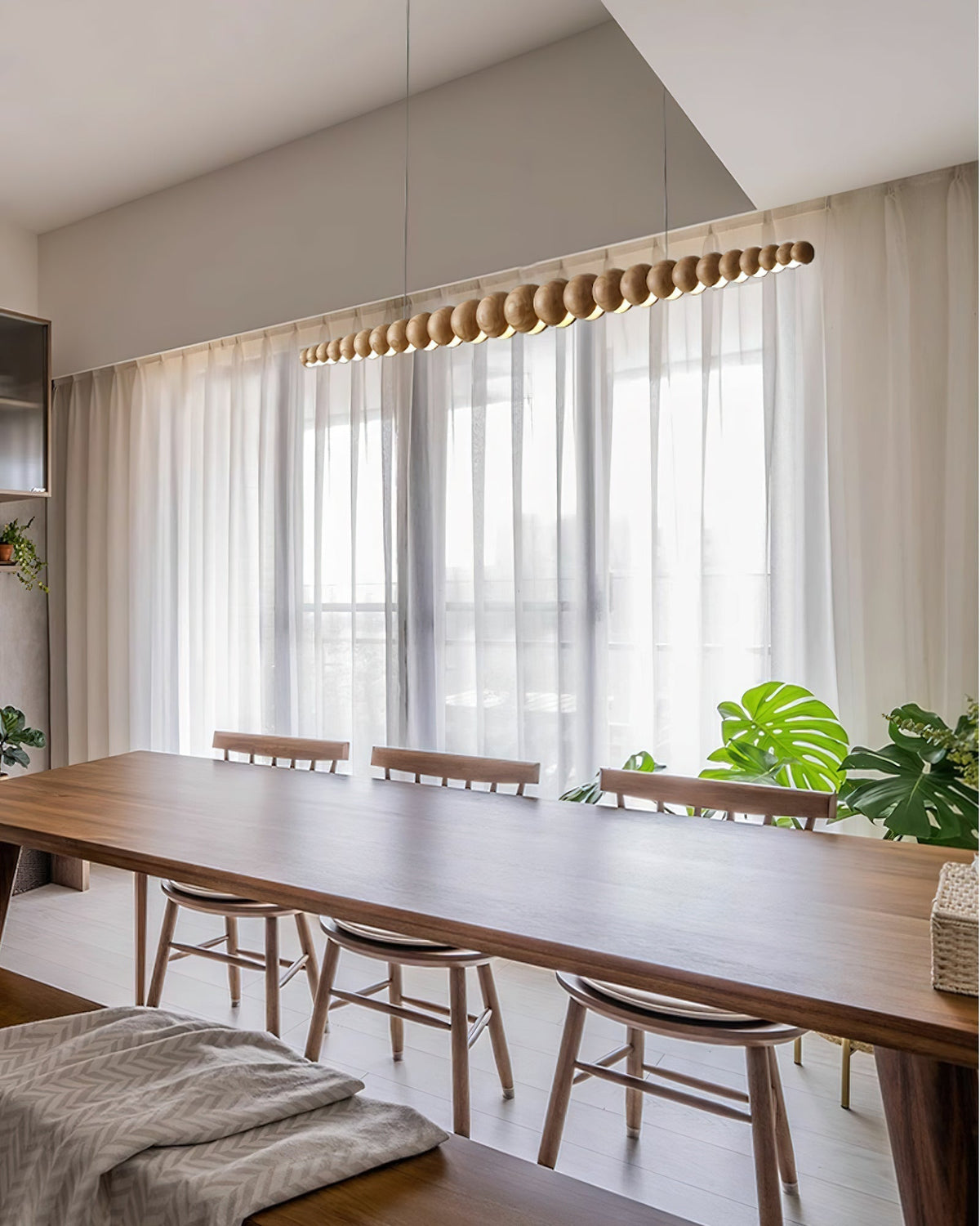 Orlanre houten minimalistische hanglamp