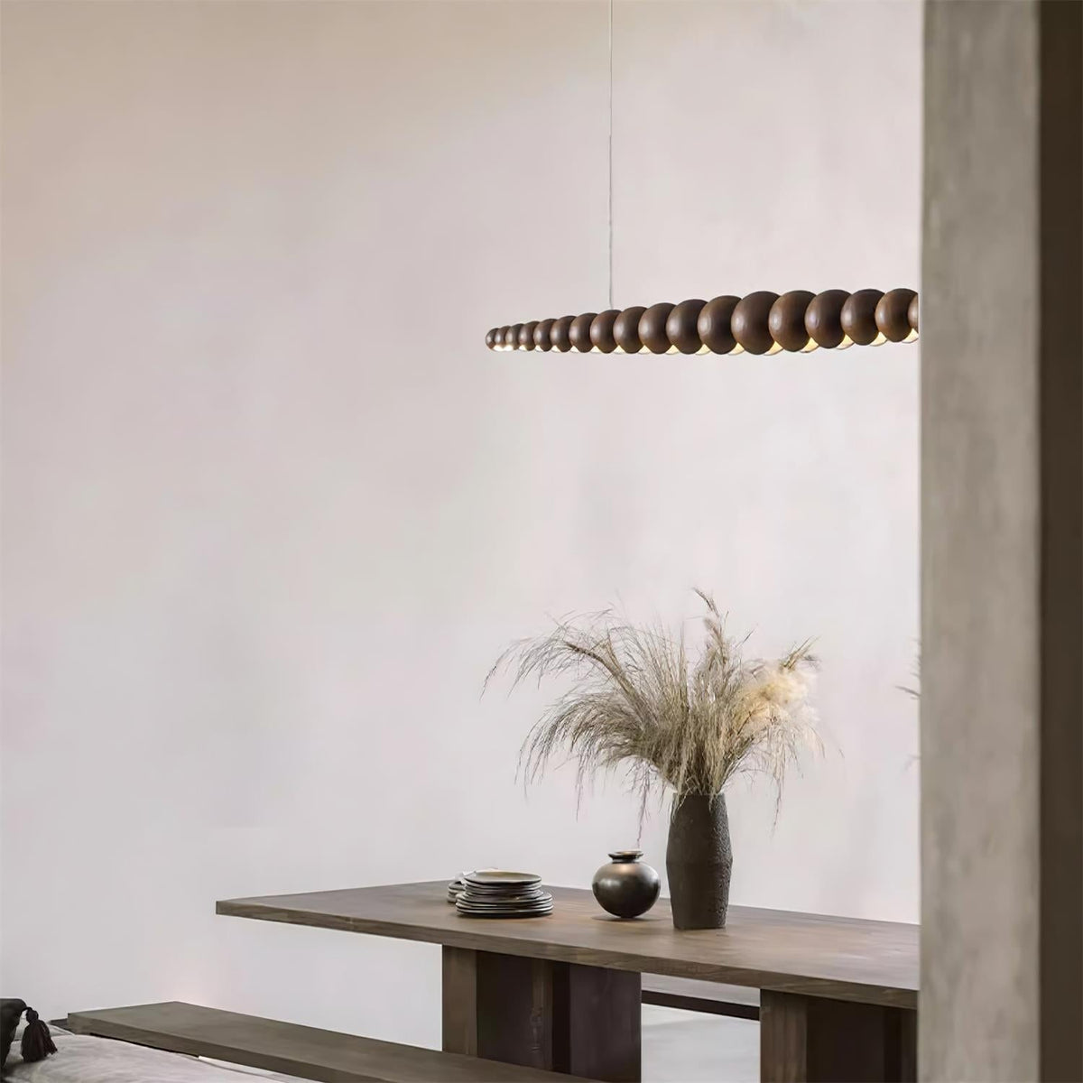Orlanre houten minimalistische hanglamp
