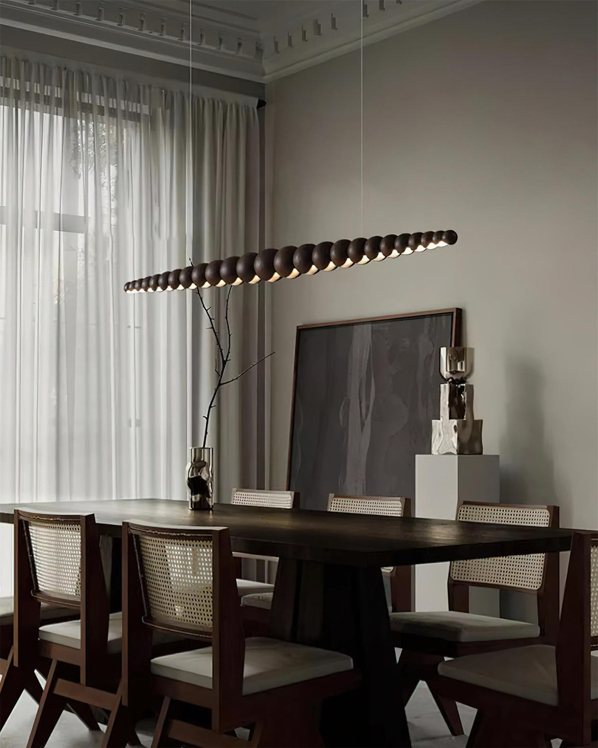 Orlanre houten minimalistische hanglamp
