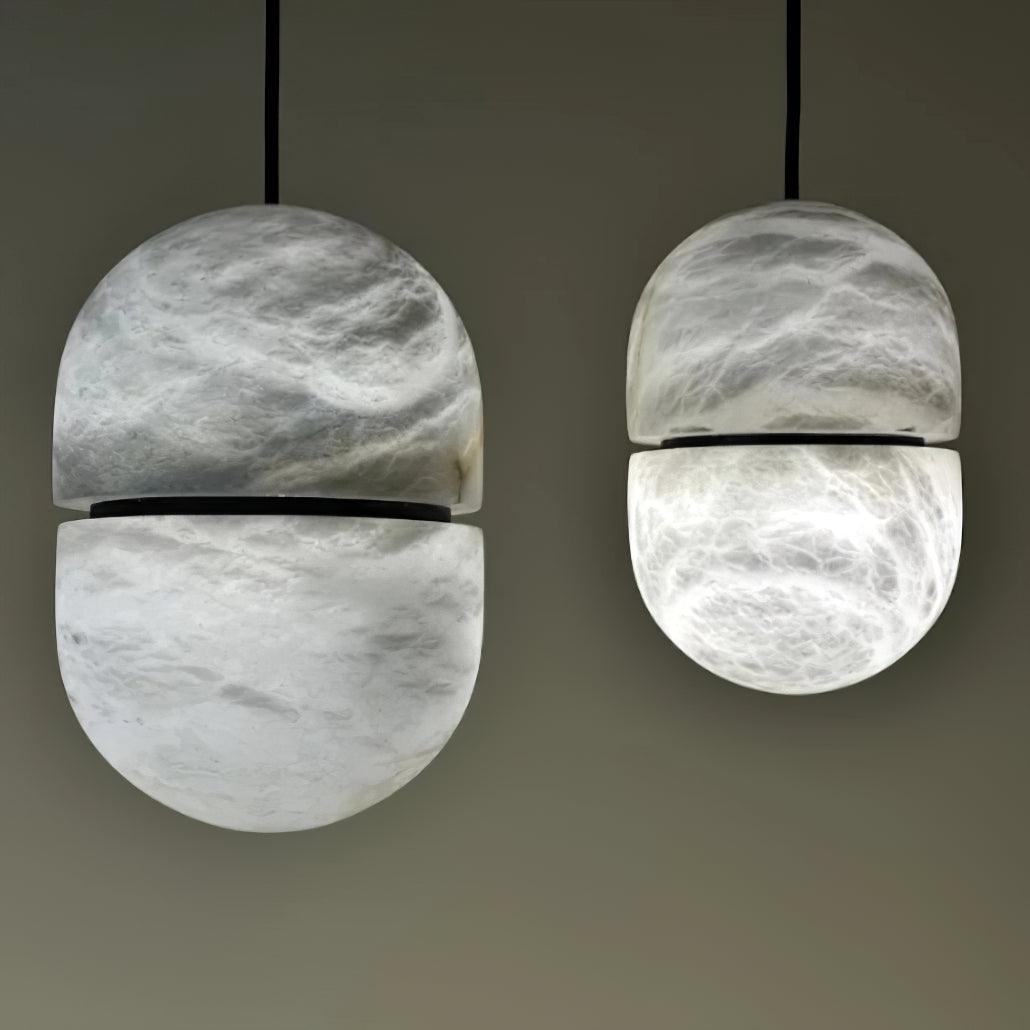 Satatr albasten hanglamp Capsule-shaped