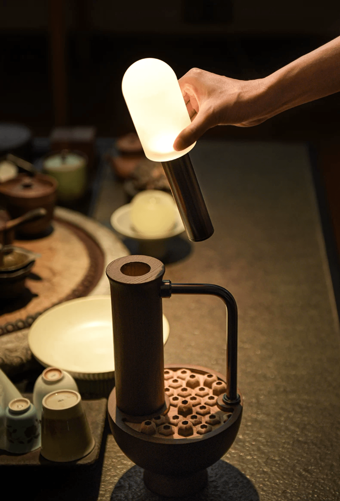 Zen tafellamp