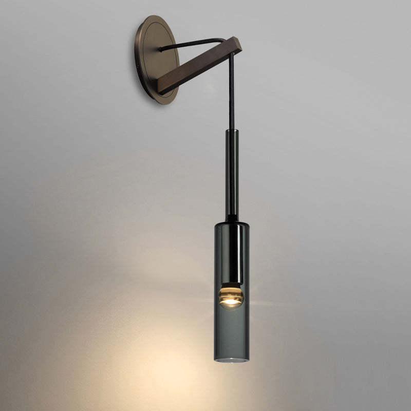 Sanna Kleine LED Hanglampen Wandlampen Zwart Glas Metaal Eetkamer