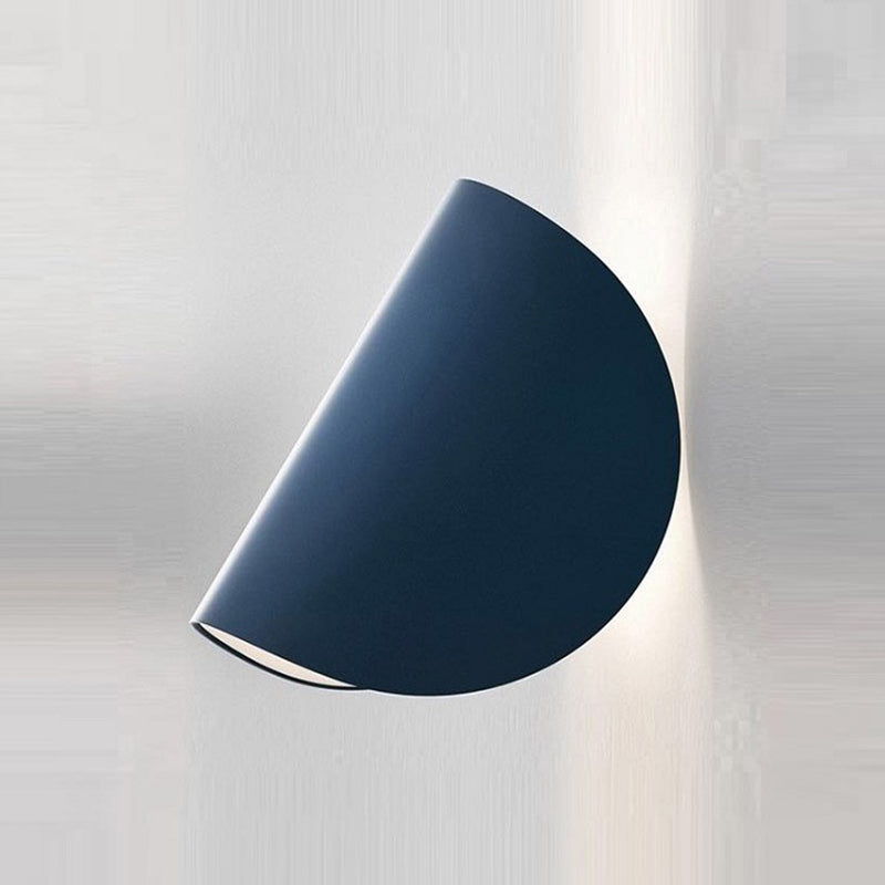 Eveline Moderne Wandlampen Zwart Rood Wit Blauw Metaal Slaapkamer
