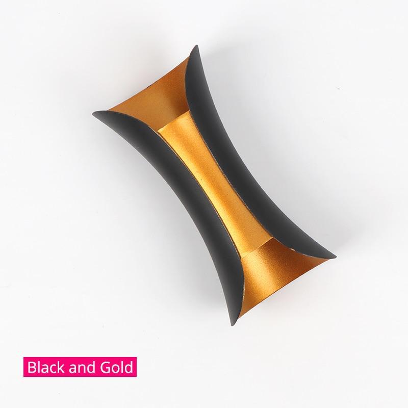 Orr Moderne Design LED Wandlamp Zwart Gouden Metaal Buiten Tuin