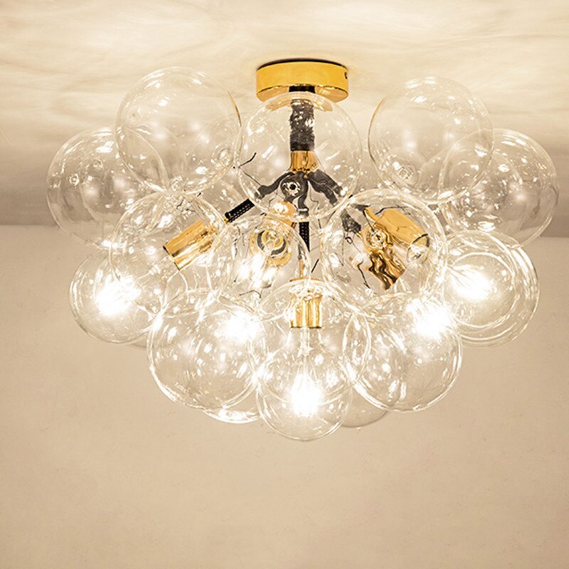 Valentina Hanglampen Transparante Bubbel Slaapkamer Woonkamer