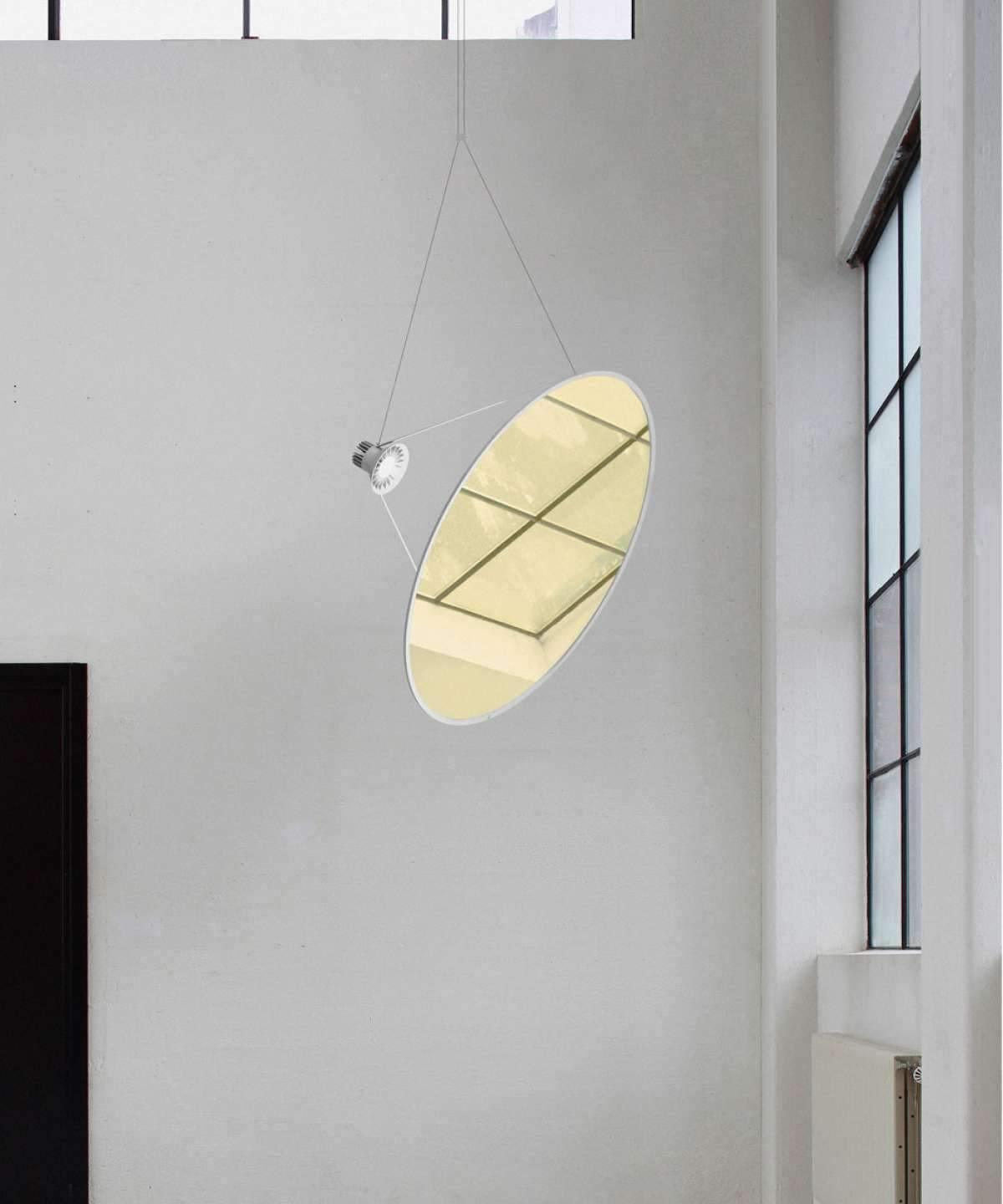 Brio staal Minimalistische hanglamp