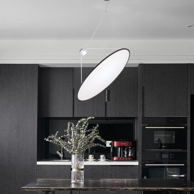 Brio staal Minimalistische hanglamp