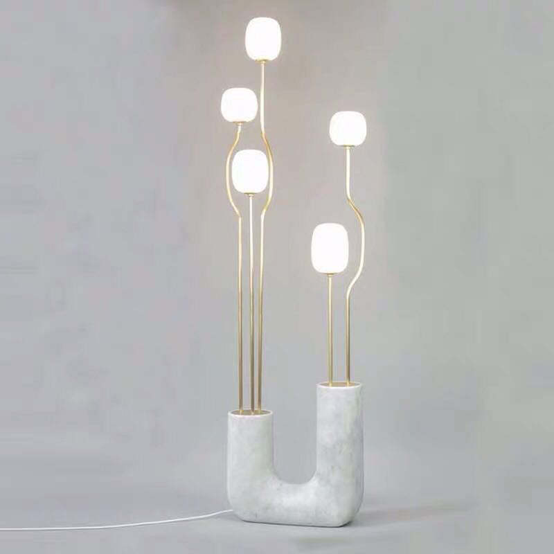 Felix Design LED Vloerlampen Zwart Metaal Glas Eetkamer Slaapkamer
