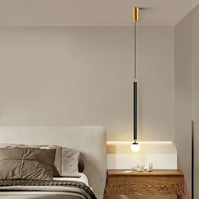 Carr Design LED Hanglampen Zwart/Goud Metaal/Glas Slaapkamer