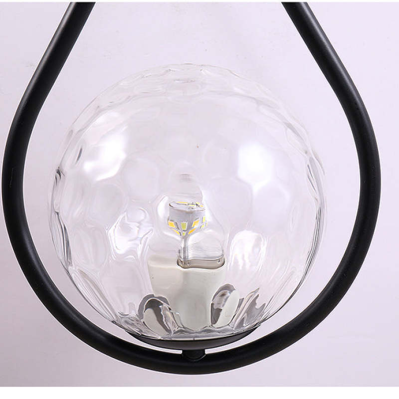 Valentina Nordic Creative Minimalistische Waterdruppel Glazen Wandlamp Metaal/Glas Goud Eet/Slaap/Woonkamer