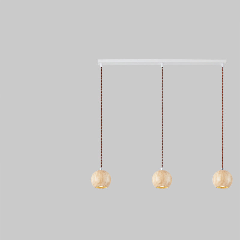 Ozawa Cottage LED Hanglampen Hout Keuken/Slaapkamer Installeren