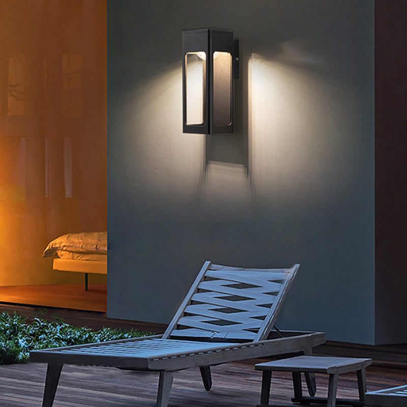 Orr Moderne Vintage LED Wandlampen Zwart Metaal Tuin Hal Buiten