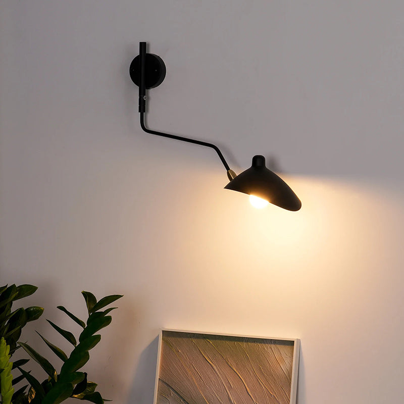Schmitt Moderne Design LED Wandlampen Zwart Metaal Woonkamer Slaapkamer