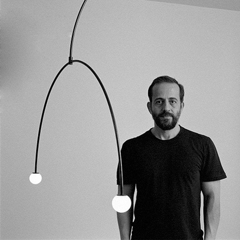Avi Design Ronde Hanglampen Wit Zwart Metaal Eetkamer Slaapkamer