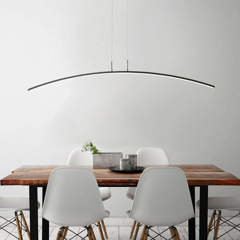 Edge Design LED Hanglampen Zwart Metaal Eetkamer Woonkamer