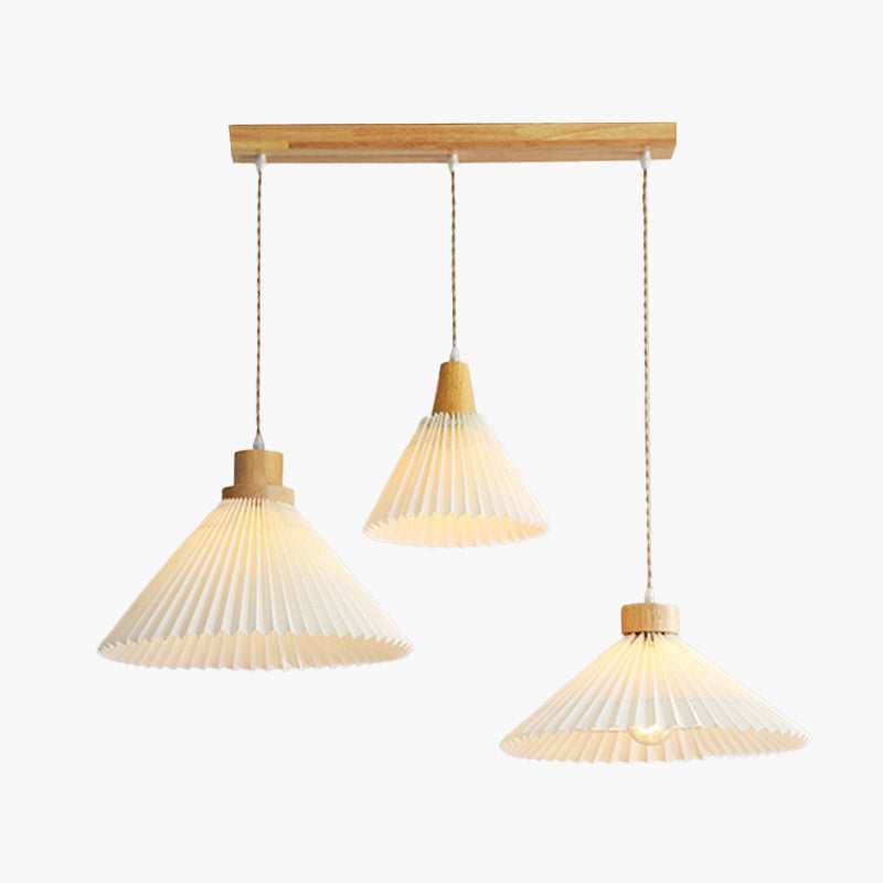 Ozawa Vintage LED Hanglampen Hout Metaal Slaapkamer Eetkamer