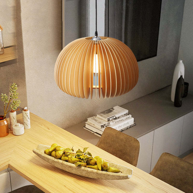 Ozawa Moderne Design Ronde LED Hanglamp Hout Woonkamer Keuken