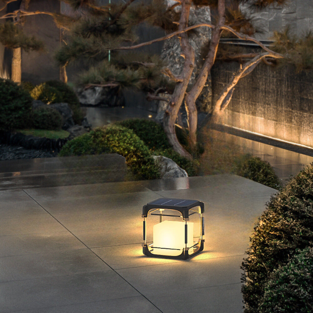 Orr Vintage LED Vloerlamp Zwart Metaal Woonkamer Buiten Tuin
