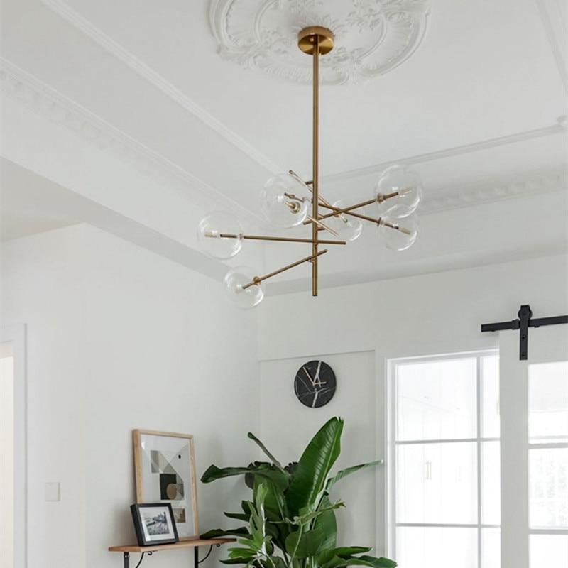 Valentina Modern Ronde LED Hanglamp Goud/Transparant Metaal/Glas Slaap/Eet/Woonkamer