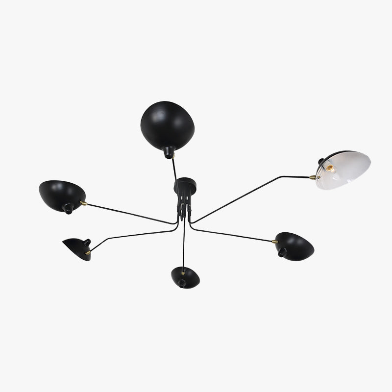Schmitt Design LED Hanglampen Zwart Metaal Woonkamer Slaapkamer