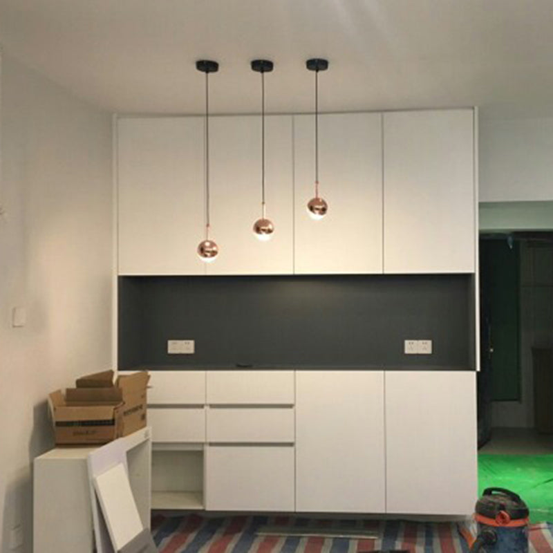 Valentina Bol LED Hanglampen Goud Metaal Glas Eetkamer Woonkamer