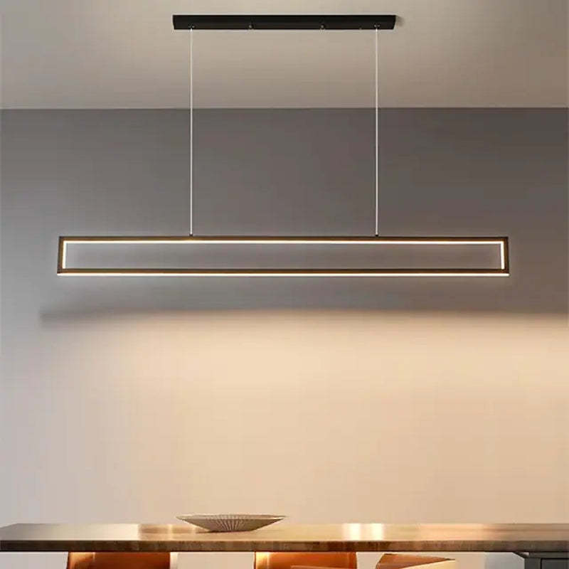 Edge Industriele Design LED Hanglamp Zwart Wit Metaal Eetkamer