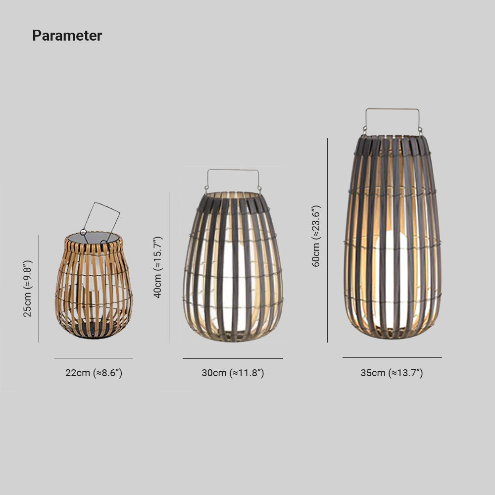 Orr Moderne LED Loom Buitenlamp Metaal Grijs/Bruin Tuin/Stoeprand/Balkon