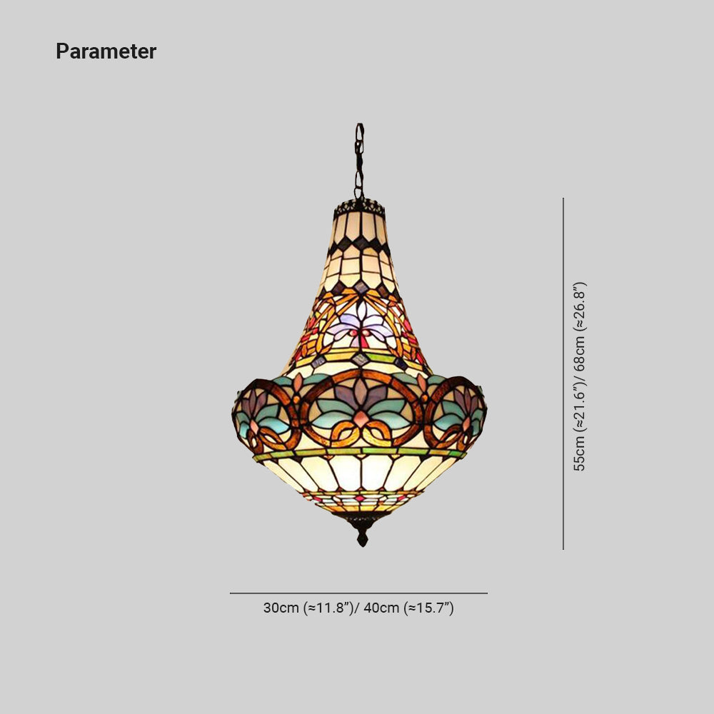 Eryn Vintage Design LED Hanglamp Glass Slaapkamer Woonkamer